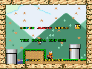 Super Mario World - The Koopa Empire Title Screen